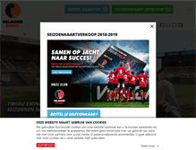 Tablet Screenshot of helmondsport.nl